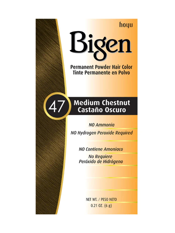 bigen permanent powder hair color