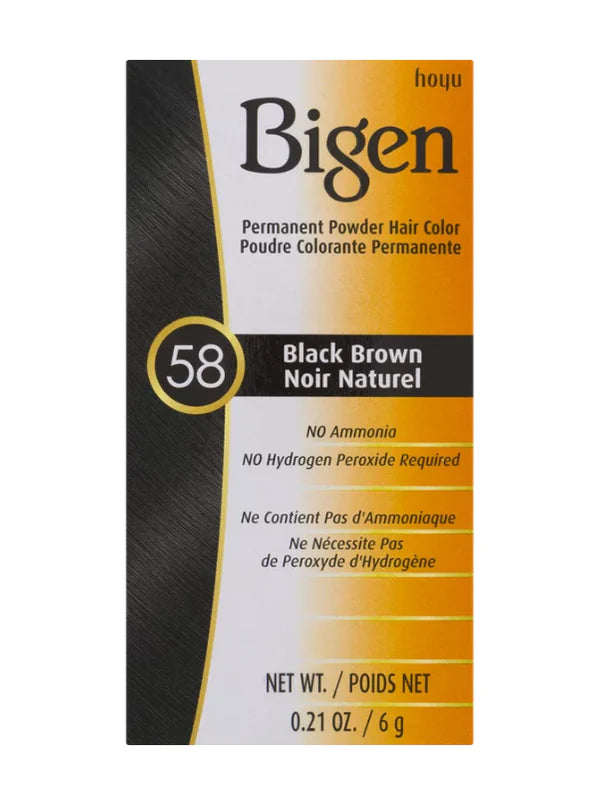 bigen permanent powder hair color