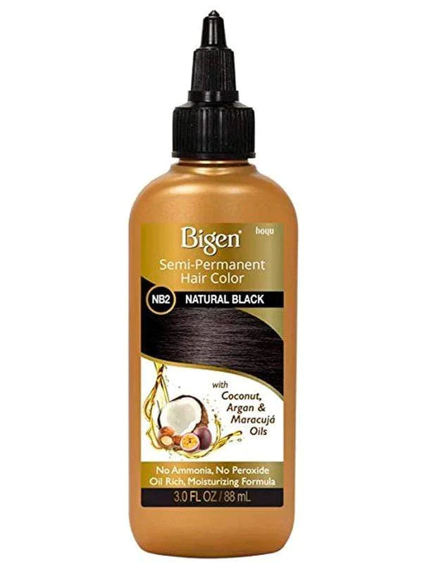 Get Rich Natural Black with Bigen Semi-Permanent Hair Color — Vip