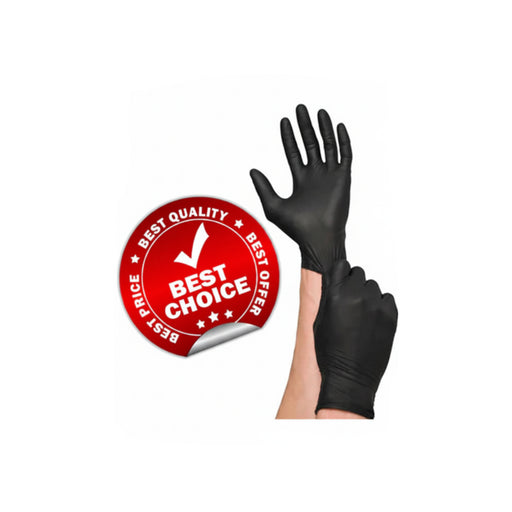 Black Nitrile Gloves