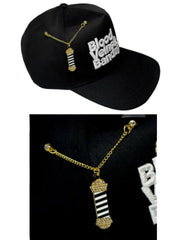 Barber pin for hat