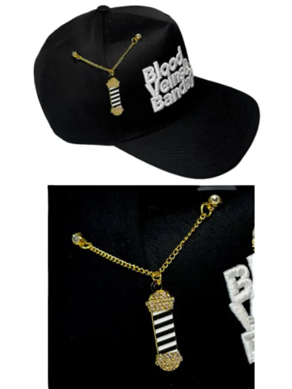 Barber pin for hat