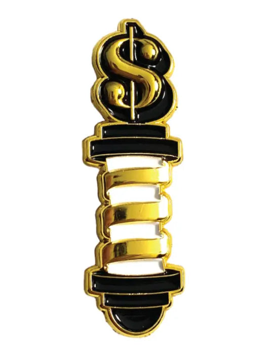 Barber pin for hat or barber clothes