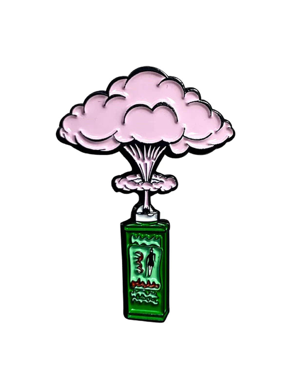 blood veins bandages talc bomb barber pin