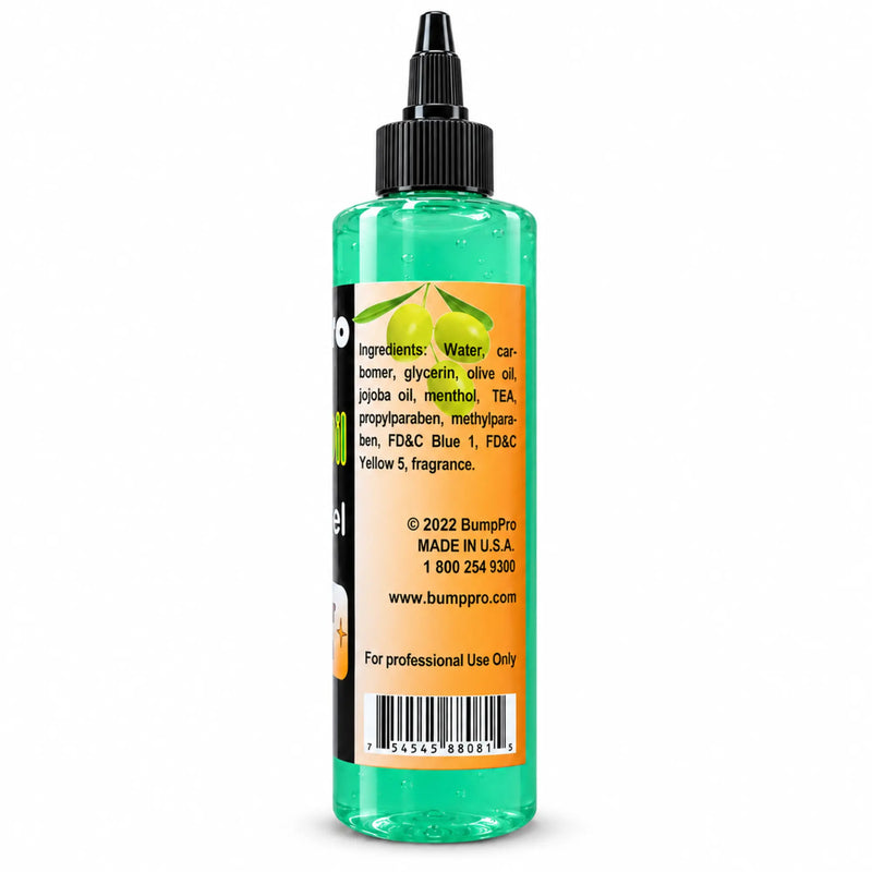 BumpPro Klear Cuts Olive Oil Shave Gel 8oz Assorted Scents