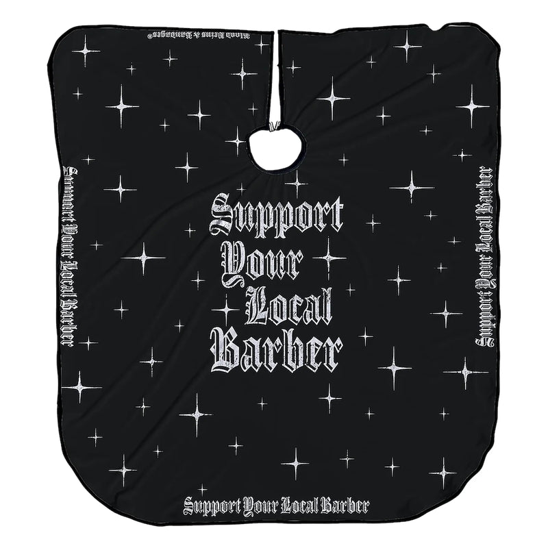 Blood Veins & Bandages Support Your Local Barber III - Collector's Cape
