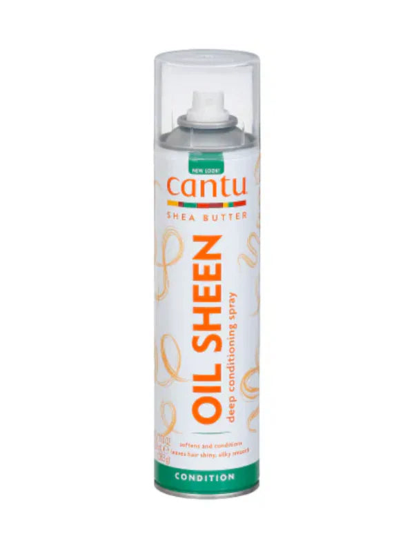 cantu shea butter oil sheen deep conditioning spray
