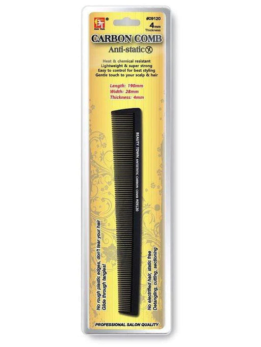 carbon comb anti static 4mm