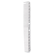 Champion Control 7-inch styling comb CC34, silver aluminum comb with medium and coarse teeth