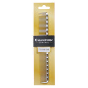 Champion Control 7-inch styling comb CC34 in original gold retail packaging