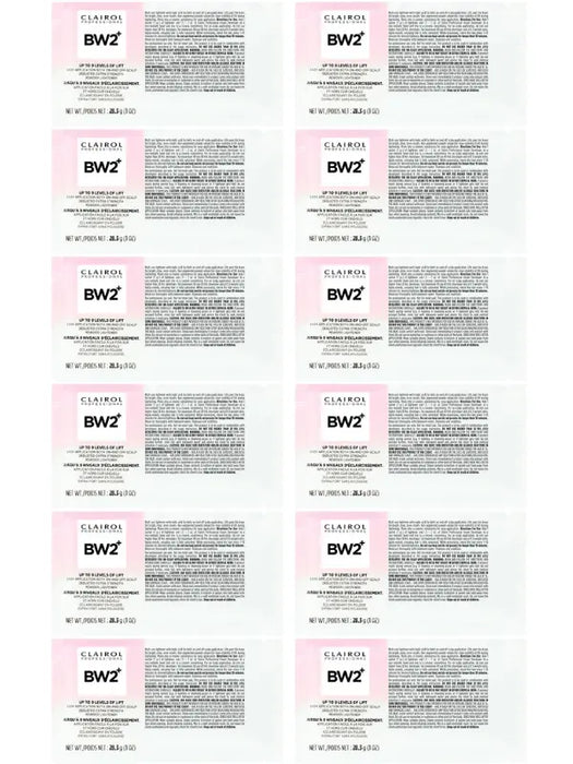 Clairol BW2 Powder Lightener Packette 1oz 12-Pack