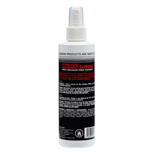 Clubman Back Side Non Aerosol Hairspray 8oz