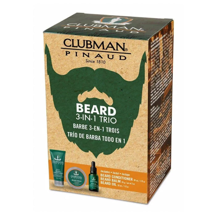 Clubman Beard 3 Piece Kit 2