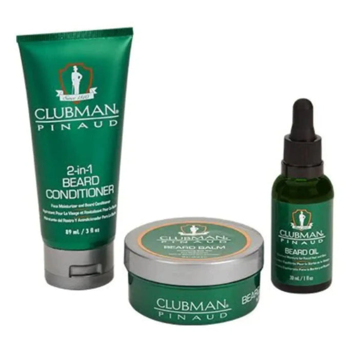 Clubman Beard 3 Piece Kit 6