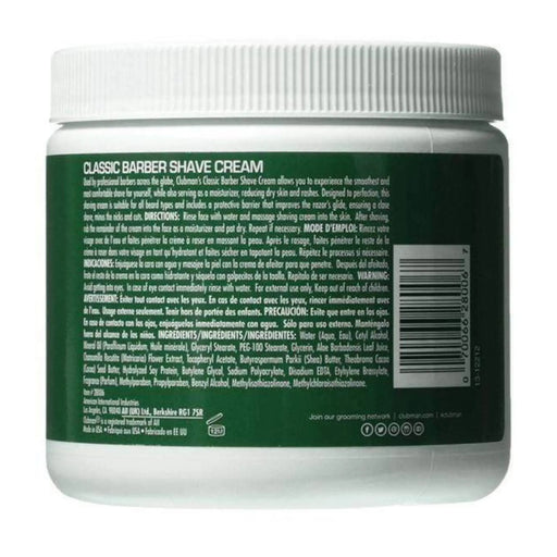 Clubman Pinaud Classic Barber Shave Cream Back