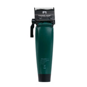 Cocco Veloce Lite green cordless clipper back view showing sleek lightweight barber tool design
