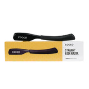 Cocco straight edge razor with packaging professional barber razor for precision shaving and grooming