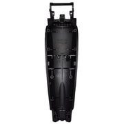 A black cocco clipper lower housing shown from the back against a solid white background.