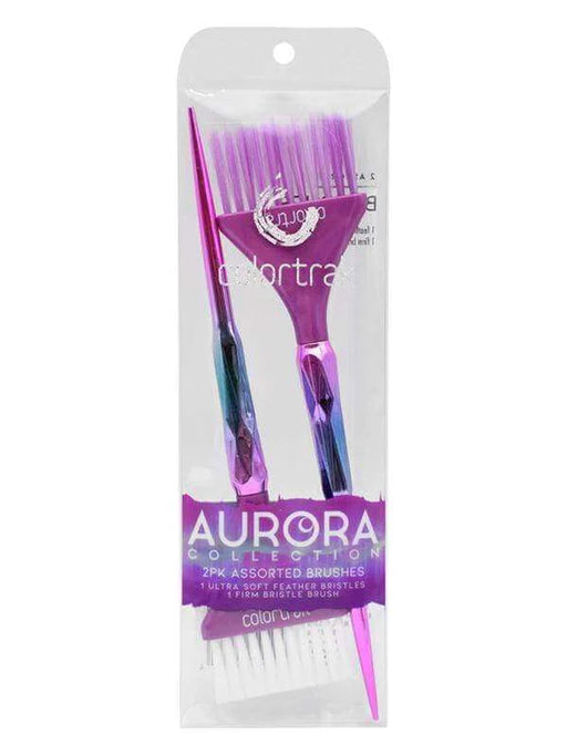 colortrak aurora collection pack color brushes