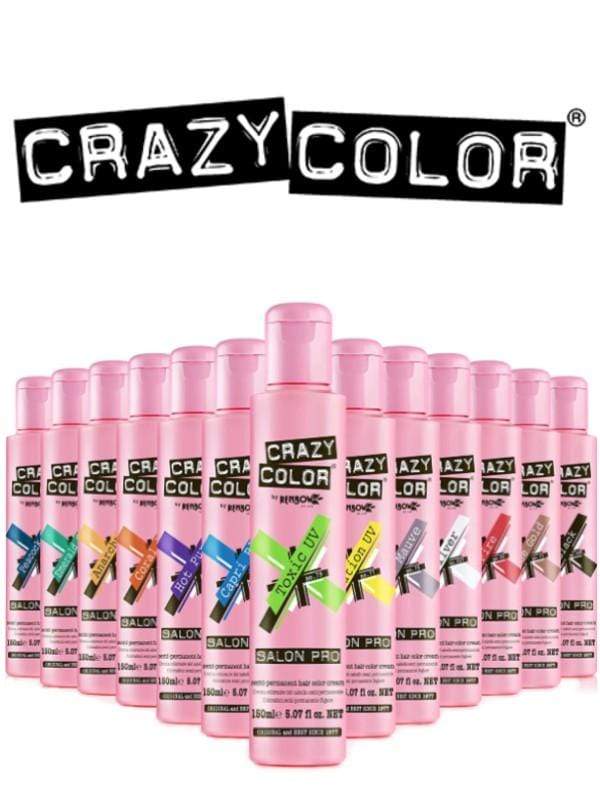 Crazy Color Semi-Permanent Hair Dye 150ML - Bold & Vibrant Shades