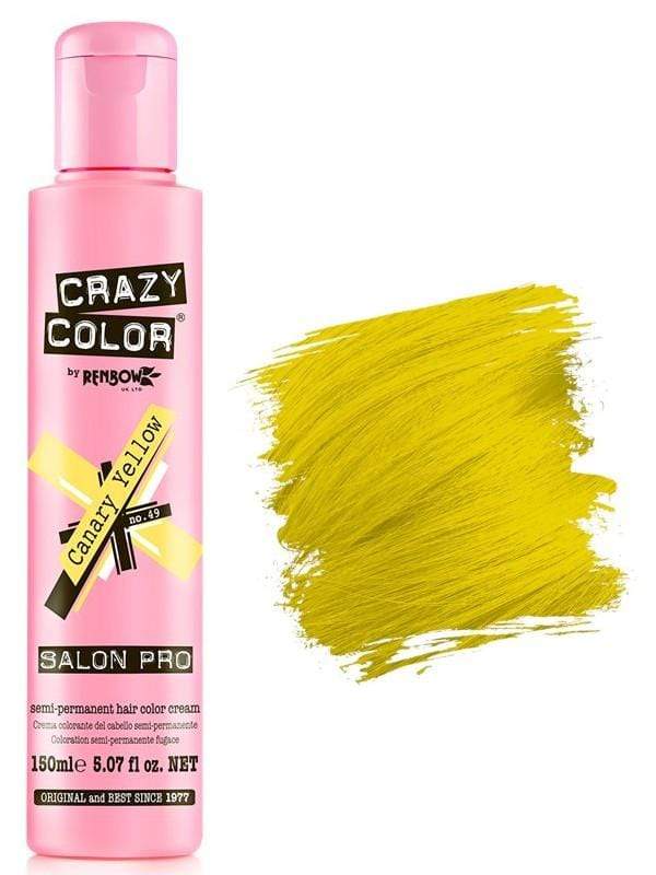 Crazy Color Semi-Permanent Hair Dye 150ML - Bold & Vibrant Shades
