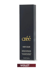 cre permanent hair color violet