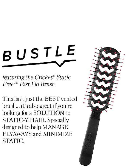 crisket static free fast flo black brush
