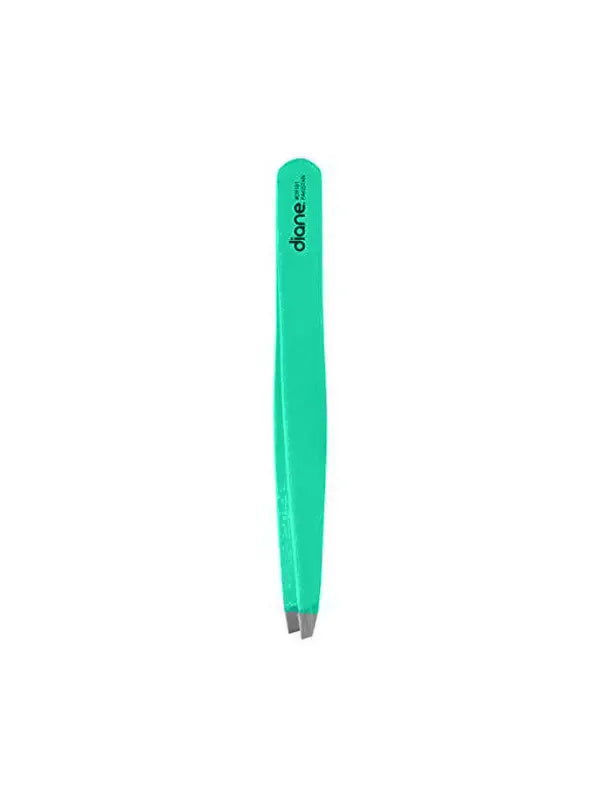 Diane Slant Tip Tweezers Green