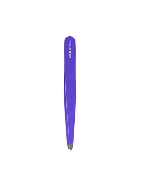 Diane Slant Tip Tweezers 4" Blue