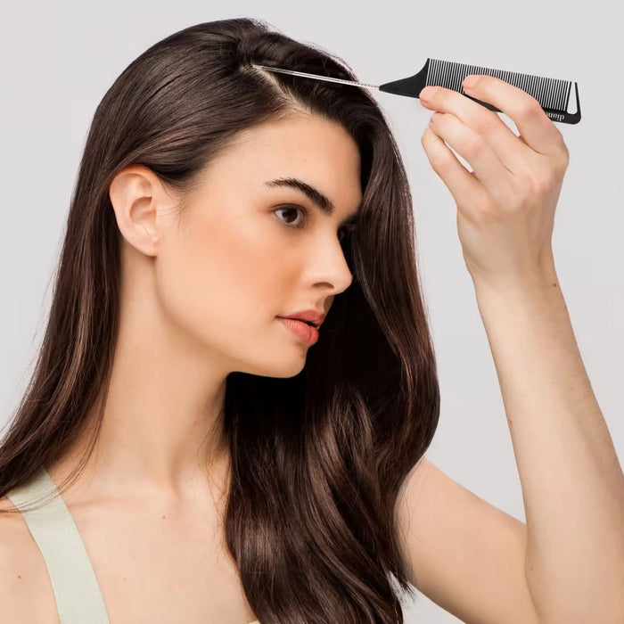 Diane Carbon Pintail Comb with Metal Tail 8.5"