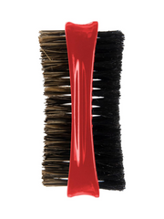 Diane Red Curved Reinforced Boar 2-Sided Military Brush