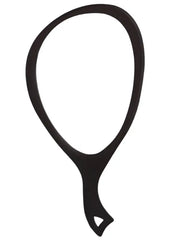 Diane Teardrop Mirror Black