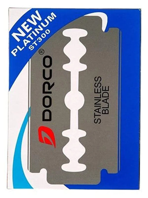 dorco double edge blades blue 100 ct