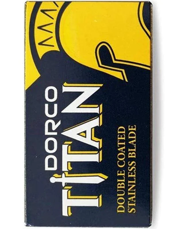 dorco double edge blades titan 100 ct