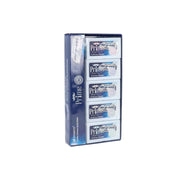 Packaging of Dorco Prime Platinum blades with multiple packs stacked on a white background
