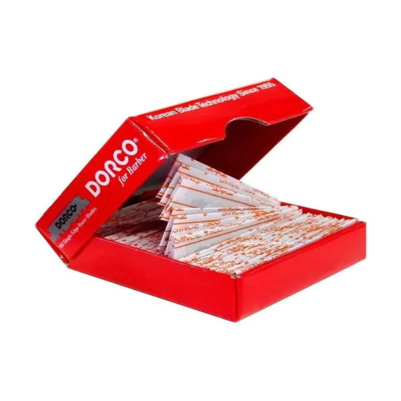 dorco red single edge blades