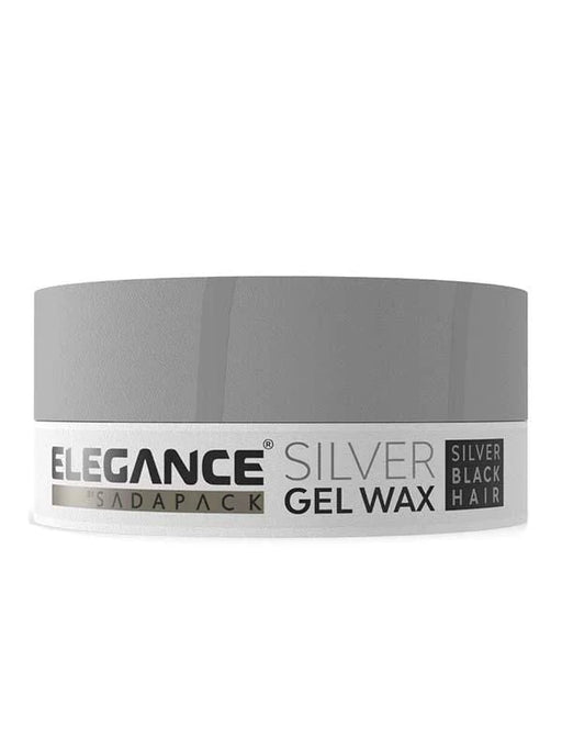 elegance hair styling wax plus silver color 140gr.