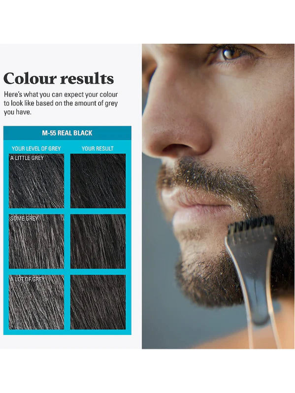 For Men New Real Black Mustache and Beard