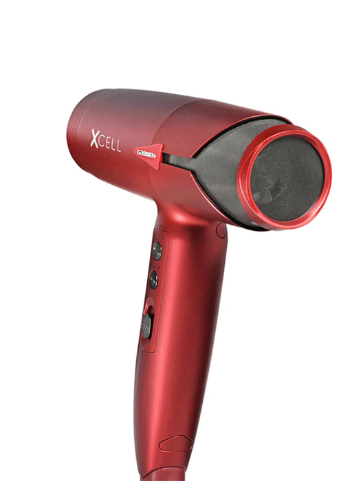 gamma xcell hair dryer red