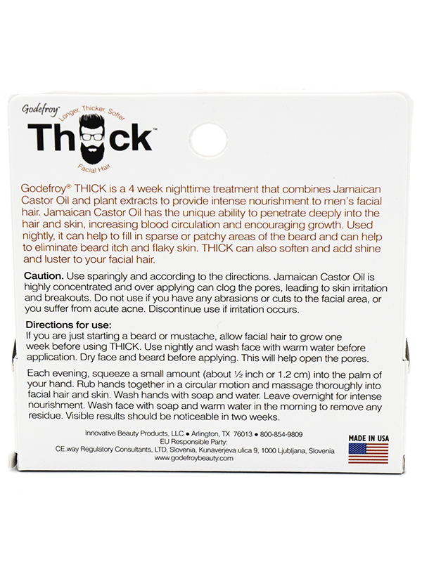godefroy thick beard mustache growth serum