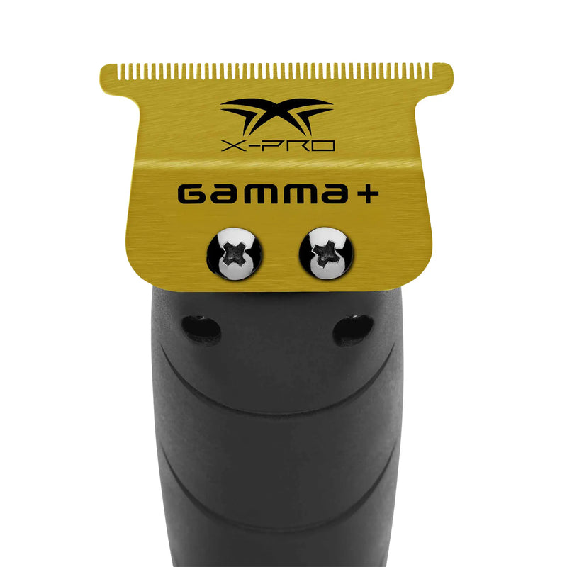 Gamma Gold X-Pro Wide Fixed Trimmer Blade with DLC Deep Tooth Cutter #GP527GB