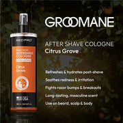 Groomane Aftershave Cologne citrus grove Scent insights