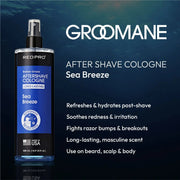 Groomane Aftershave Cologne Sea Breeze Scent insights