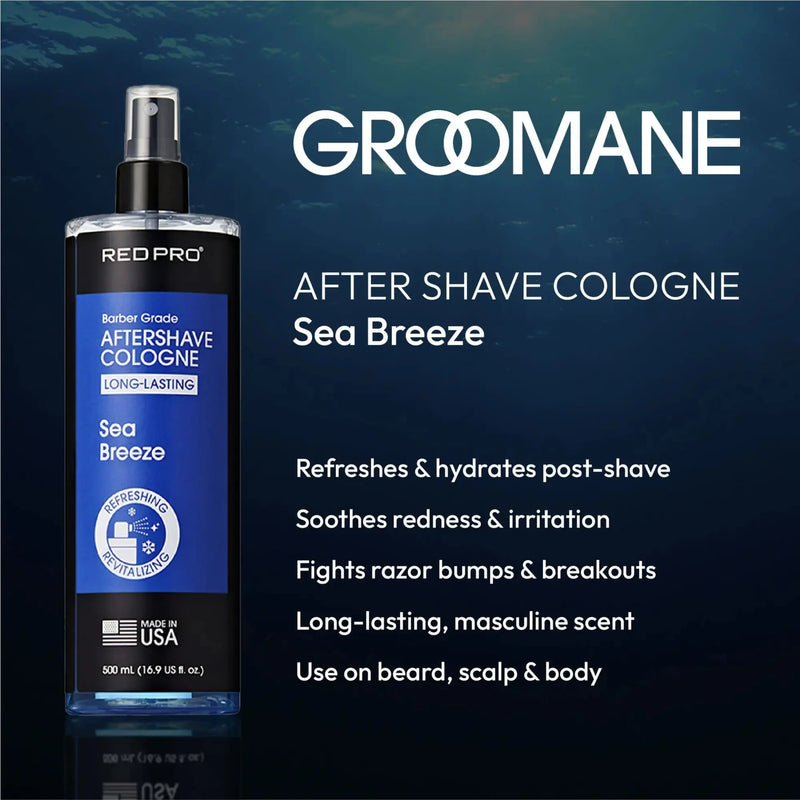 Groomane Aftershave Cologne Sea Breeze Scent insights