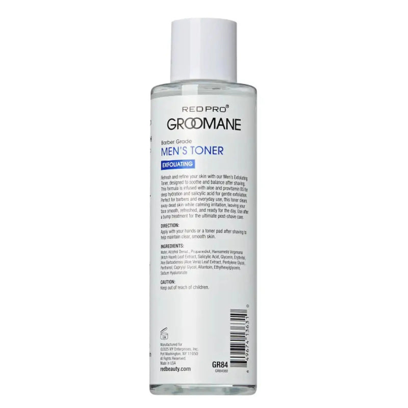Groomane Men’s Exfoliating Toner for Razor Bumps