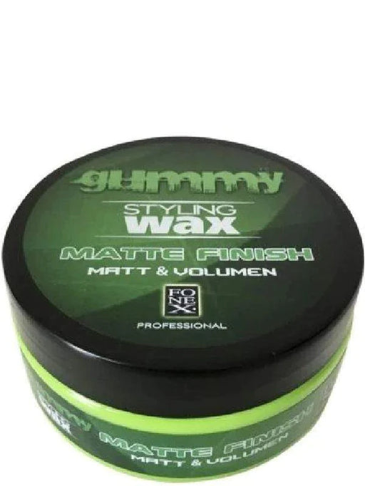 gummy styling wax matte finish