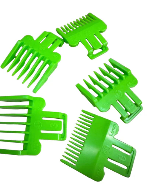 Irving Universal Comb Attachments 5pc Set – Magnetic Clipper Guards
