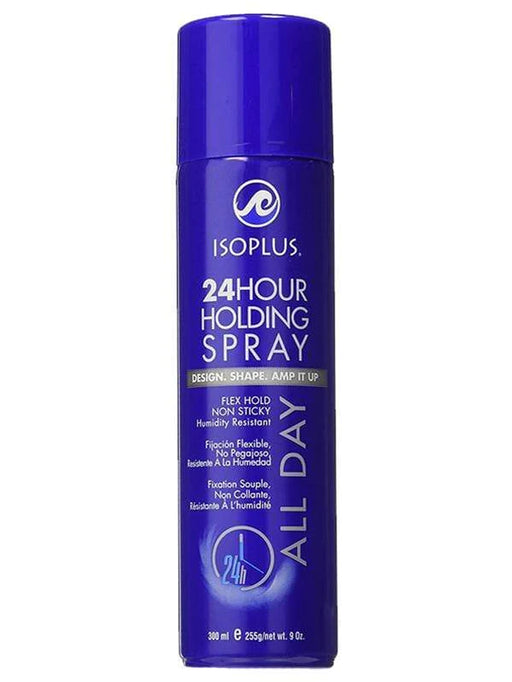 isoplus 24 hour flex hold non sticky holding spray