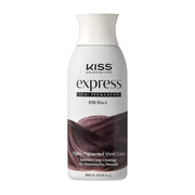 Kiss Express semi-permanent hair color bottle on a white background