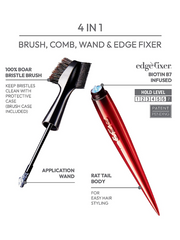 Red By Kiss Edge Cara Edge Brush + Edge Fixer 